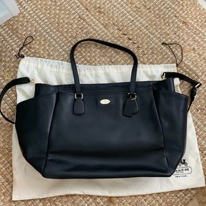 COACH travel diaper bag